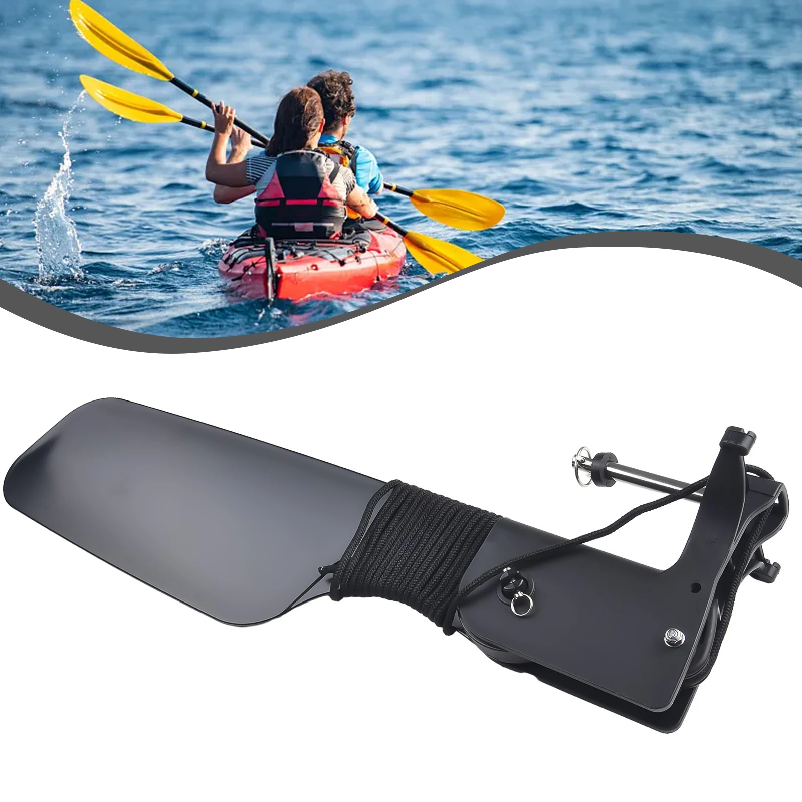Fishing Boat Steering Wheel - Per kayak Timone a coda grande