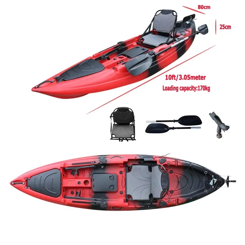 Kayak da Pesca Monoposto da 3  - Fishing Boat Paddle recensione e prezzo