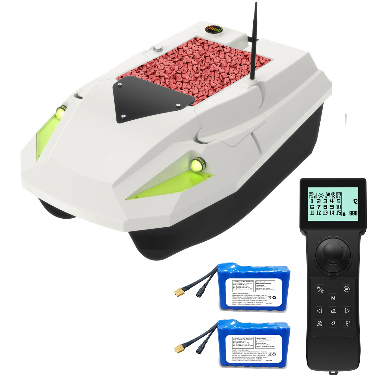 Barca da Pesca RC GPS 12V con  - Fishing Boat Gps recensione e prezzo