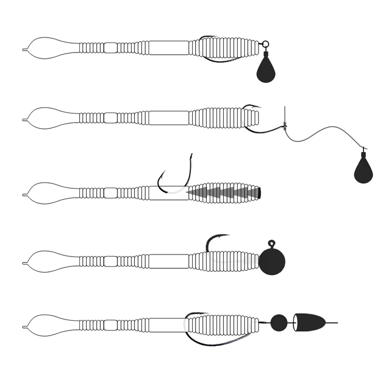 10 esche da pesca 13 cm in TPE - Fishing Boat Inflatable recensione e prezzo