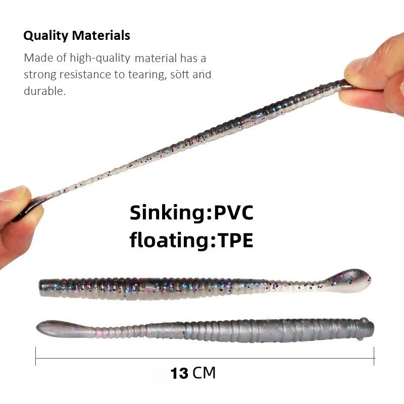 10 esche da pesca 13 cm in TPE - Fishing Boat Inflatable recensione e prezzo