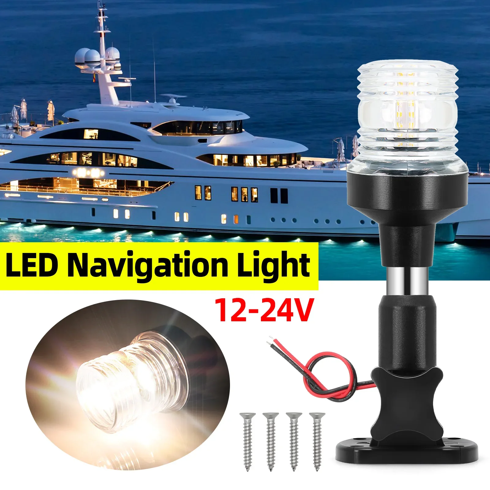 AD 12-24V Luce di navigazione  - Fishing Boat Paddle recensione e prezzo